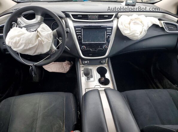 5N1AZ2MH6HN150100 2017 NISSAN MURANO Синий Вид щитка приборов