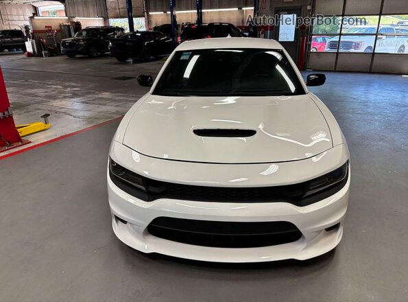2C3CDXGJ6PH505771 2023 DODGE CHARGER Белый Вид подкапотного пространства