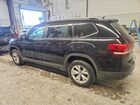 2019 Volkswagen Atlas Se Black vin: 1V2UR2CAXKC581711