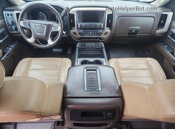 1GT42YEYXJF130861 2018 GMC SIERRA Черный Вид щитка приборов