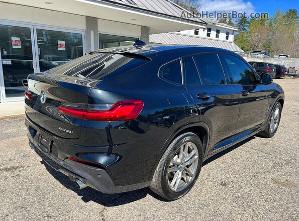 5UX2V1C01L9C64762 2020 BMW X4 Black Delantero derecho