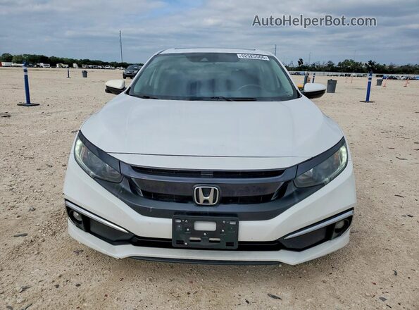 2HGFC1F31MH703571 2021 HONDA CIVIC White Հետևի տեսք