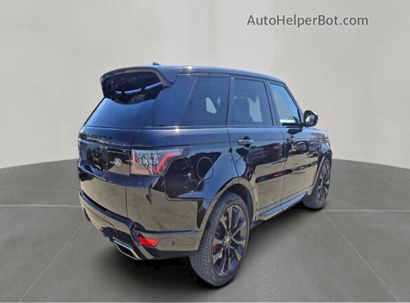 SALWS2RU2MA749784 2021 LAND ROVER RANGE Черный Передняя правая четверть