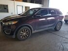 2016 Kia Sorento Lx Burgundy vin: 5XYPGDA35GG079499