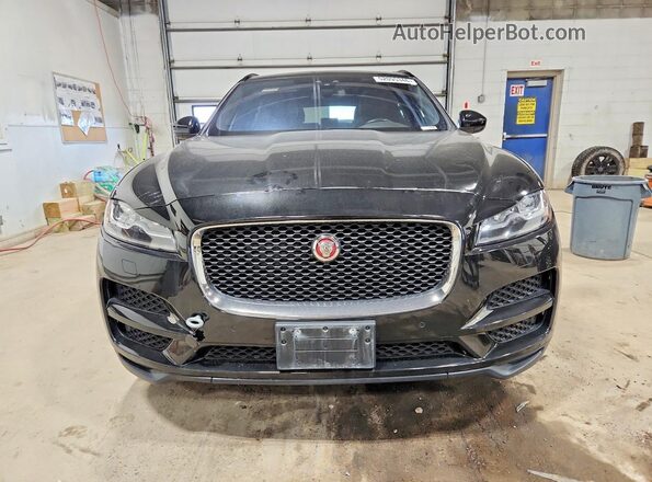 SADCK2BV4HA068002 2017 JAGUAR F-PACE Black Vista trasera