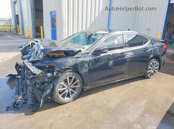 19UUB2F73GA007462 2016 ACURA TLX Черный Передняя левая четверть