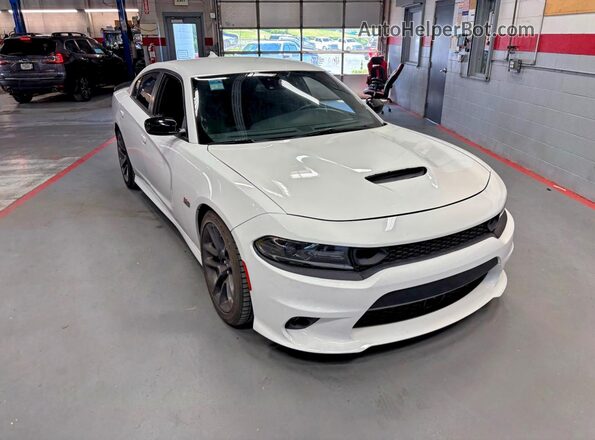 2C3CDXGJ6PH505771 2023 DODGE CHARGER Белый Задняя левая четверть