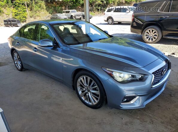 JN1EV7AP8LM206551 2020 INFINITI Q50 Blue Widok z przodu