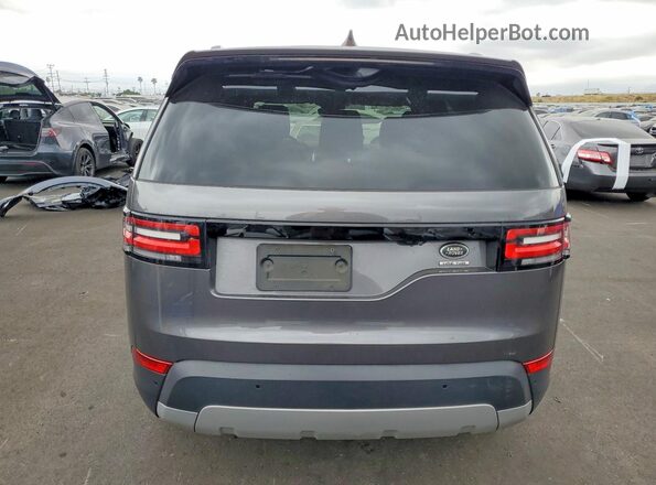 SALRRBBK6HA017374 2017 LAND ROVER DISCOVERY Gray Widok wnętrza z przodu