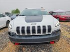 2016 Jeep Cherokee Trailhawk White vin: 1C4PJMBS2GW299970