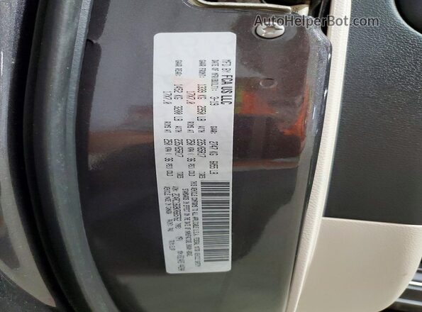 2C4RC1BG9KR665762 2019 CHRYSLER PACIFICA Угольный Панорамный вид салона 360°