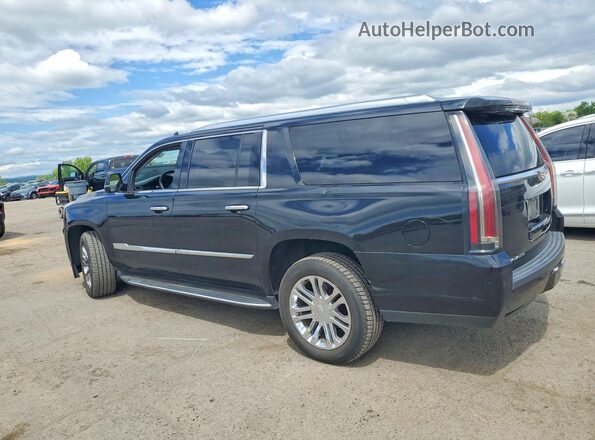 1GYS4GKJ9JR114288 2018 CADILLAC ESCALADE Черный Задняя правая четверть