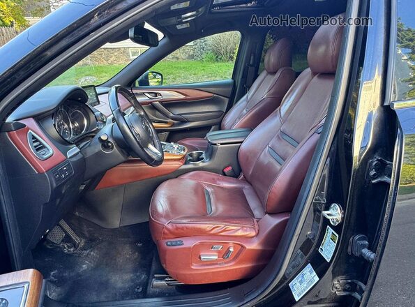 JM3TCBEY4J0212035 2018 MAZDA CX-9 Черный Вид спереди