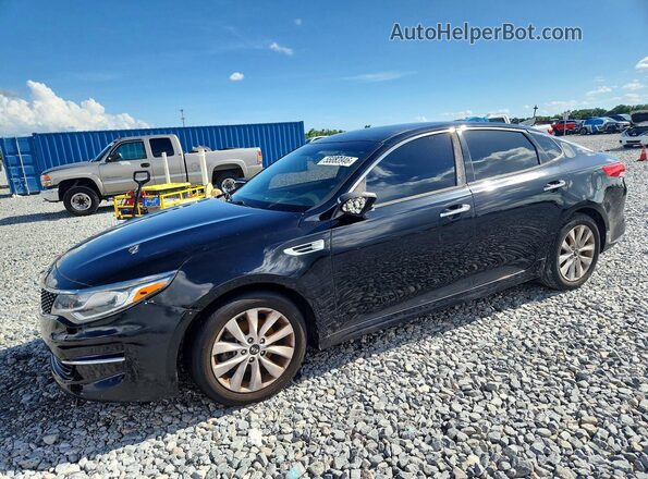 5XXGU4L31GG044534 2016 KIA OPTIMA Черный Передняя левая четверть