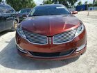 2016 Lincoln Mkz Hybrid Бордовый vin: 3LN6L2LU1GR628621
