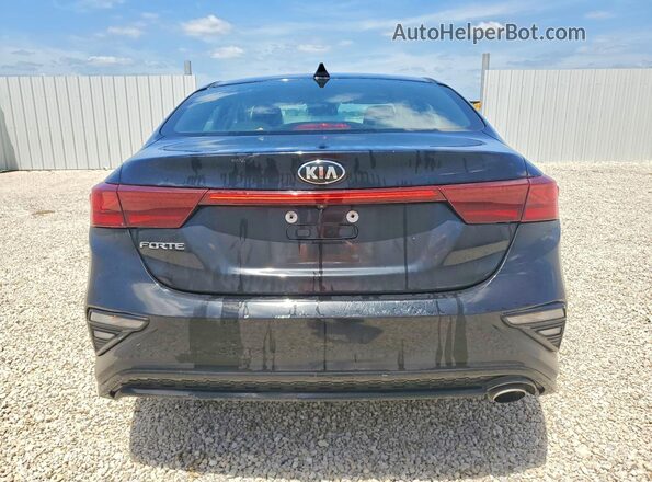 3KPF24ADXKE122727 2019 KIA FORTE Черный Вид салона спереди