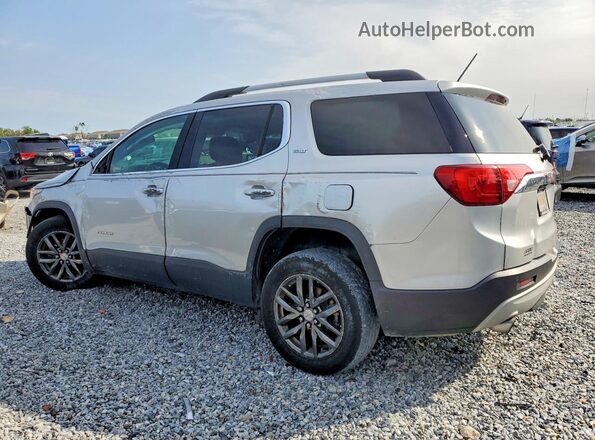 1GKKNMLSXHZ220109 2017 GMC ACADIA Серебряный Задняя правая четверть