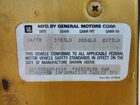 1978 Cadillac Fleetwood Chassis Gold vin: 6B69S8Q234934