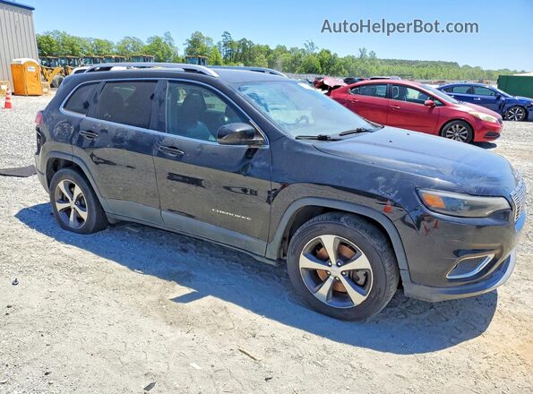 1C4PJMDXXKD237312 2019 JEEP CHEROKEE Черный Вид спереди