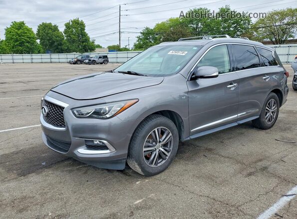 5N1DL0MM4HC510475 2017 INFINITI QX60 Charcoal Tył lewy