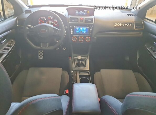 JF1VA1C60L9828595 2020 SUBARU WRX Черный Вид щитка приборов