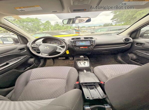 ML32A3HJXLH005025 2020 MITSUBISHI MIRAGE Серебряный Вид задних сидений