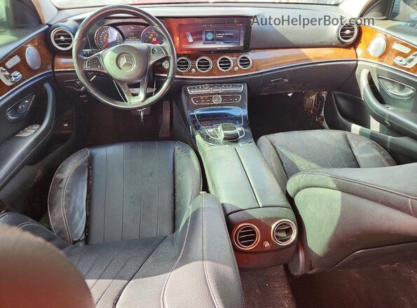 WDDZF4KB7HA158424 2017 MERCEDES-BENZ E Silver Սարքավորումների վահանակի տեսք