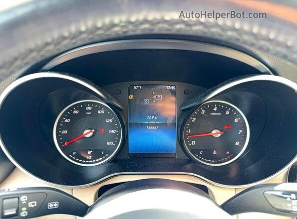W1N0G8EB9MV311190 2021 MERCEDES-BENZ GLC-CLASS Black ხელსაწყოთა პანელის ხედი