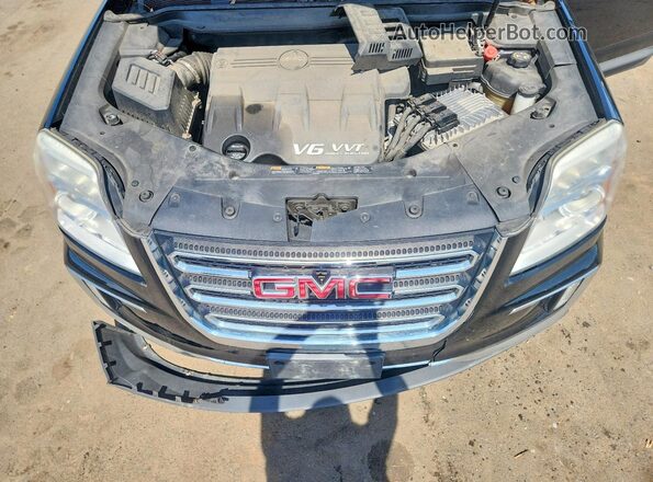 2GKFLUE32H6334372 2017 GMC TERRAIN Черный Вид наклейки с VIN-кодом