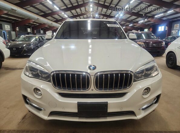 5UXKT0C58G0S78614 2016 BMW X5 Белый Вид сзади