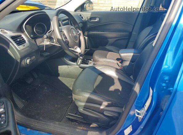 3C4NJCBB3MT604752 2021 JEEP COMPASS Blue Widok deski rozdzielczej