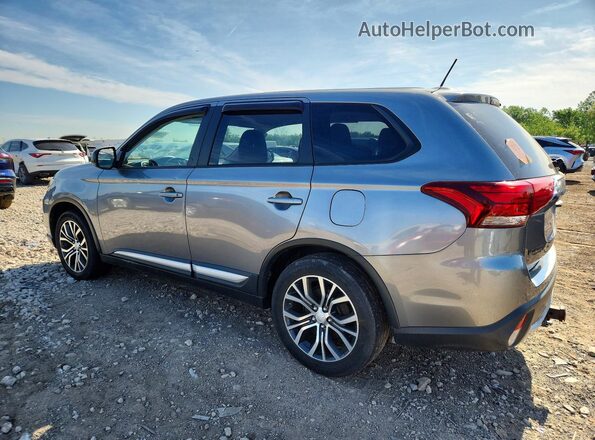 JA4AZ3A37GZ018838 2016 MITSUBISHI OUTLANDER Серый Задняя правая четверть