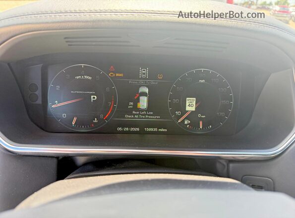 SALGS3EF9GA273443 2016 LAND ROVER RANGE Белый Вид щитка приборов
