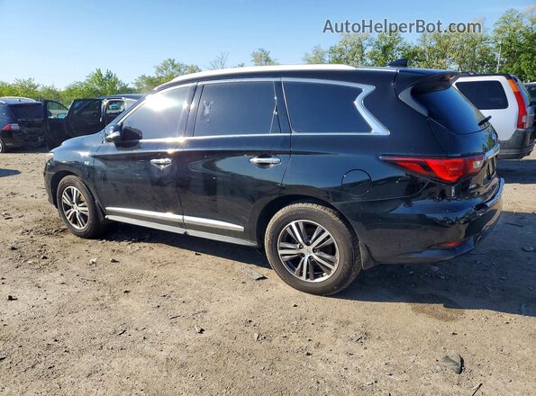 5N1DL0MM7KC558818 2019 INFINITI QX60 Black Задня права чверть
