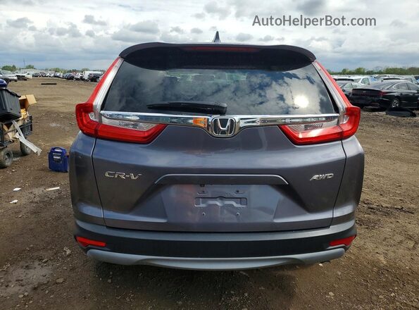 7FARW2H87JE007658 2018 HONDA CRV Gray Widok wnętrza z przodu