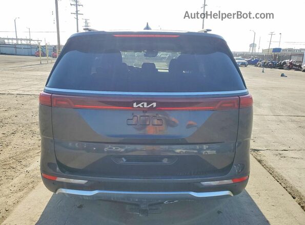 KNDNE5H32N6084863 2022 KIA CARNIVAL Серый Вид салона спереди
