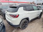 2018 Jeep Compass Latitude Белый vin: 3C4NJCBB0JT318823
