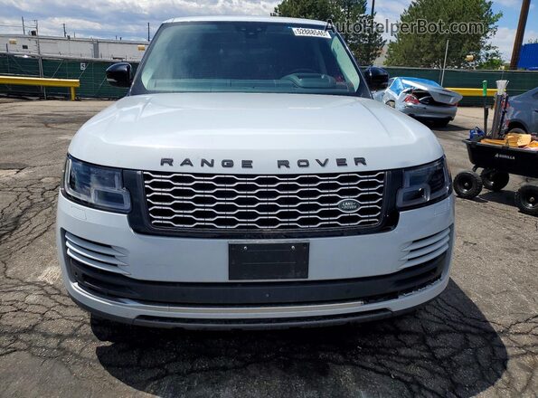 SALGS2SVXJA515976 2018 LAND ROVER RANGE Белый Вид сзади