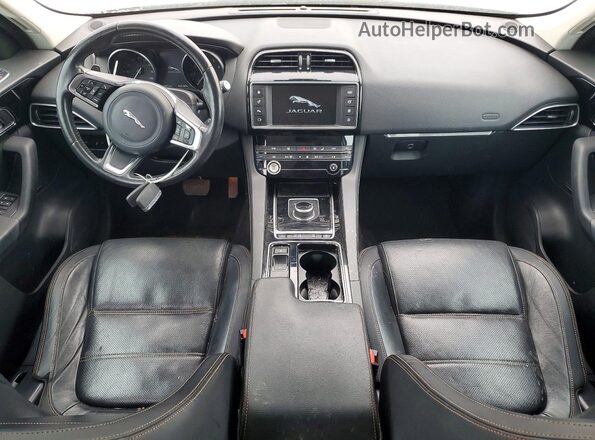 SADCK2EV7JA252996 2018 JAGUAR F-PACE Белый Вид щитка приборов