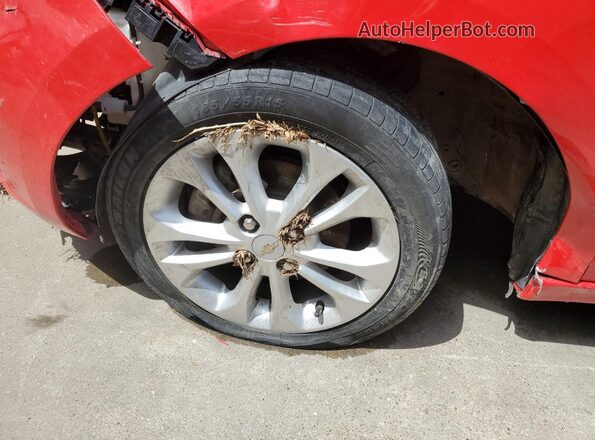 KL8CD6SA0MC737495 2021 CHEVROLET SPARK Красный 