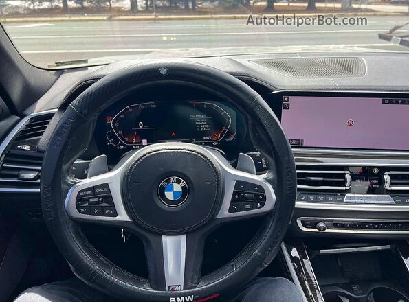 5UXCR6C07LLL75726 2020 BMW X5 Белый Вид панели приборов