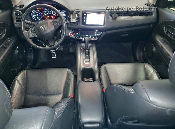 3CZRU6H79HM701431 2017 HONDA HR-V Red Vista del cuadro de instrumentos