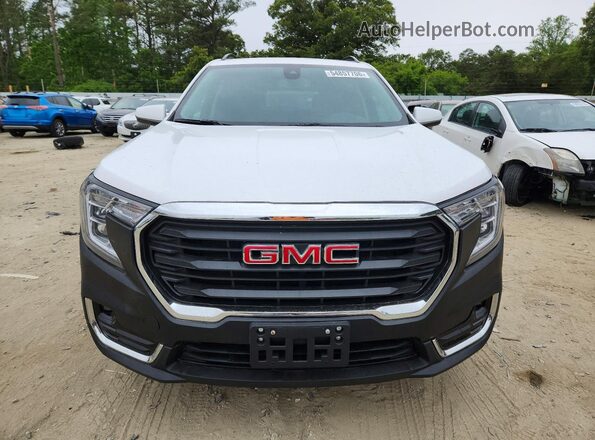 3GKALTEV7NL215293 2022 GMC TERRAIN Белый Вид сзади