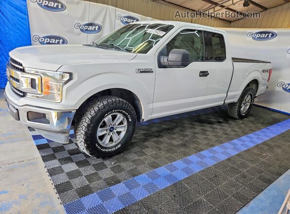1FTEX1EB9KFB64879 2019 FORD F150 Белый Передняя левая четверть