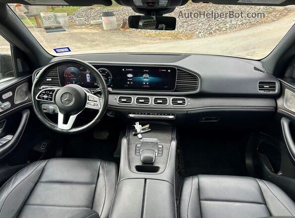 4JGFB4JB8MA496804 2021 MERCEDES-BENZ GLE Black წინა პანელის ხედი