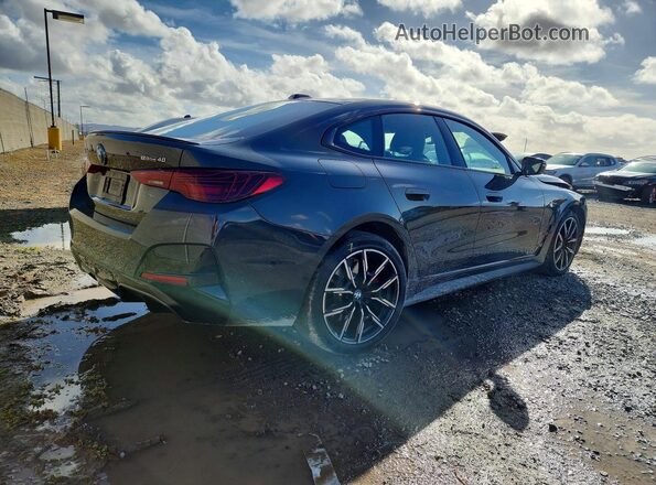 WBY23HD03SFV64510 2025 BMW I4 Серый Передняя правая четверть