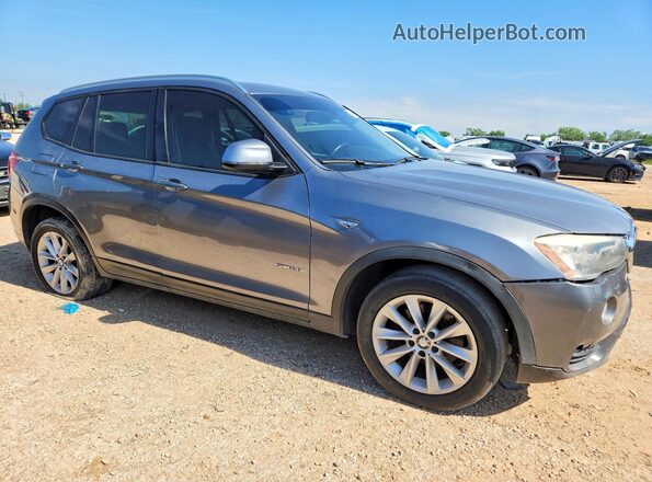 5UXWZ7C55H0T43932 2017 BMW X3 Gray Vista frontal