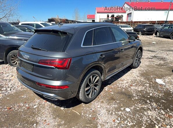 WA1FAAFY0M2009439 2021 AUDI Q5 Charcoal Դիմացի տեսք