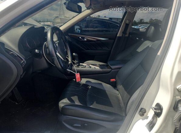 JN1EV7AP7JM359354 2018 INFINITI Q50 Белый Вид панели приборов