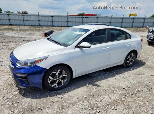 3KPF24AD6LE182800 2020 KIA FORTE White Trasero izquierdo